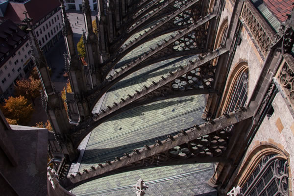 back braces of Ulm cathedral